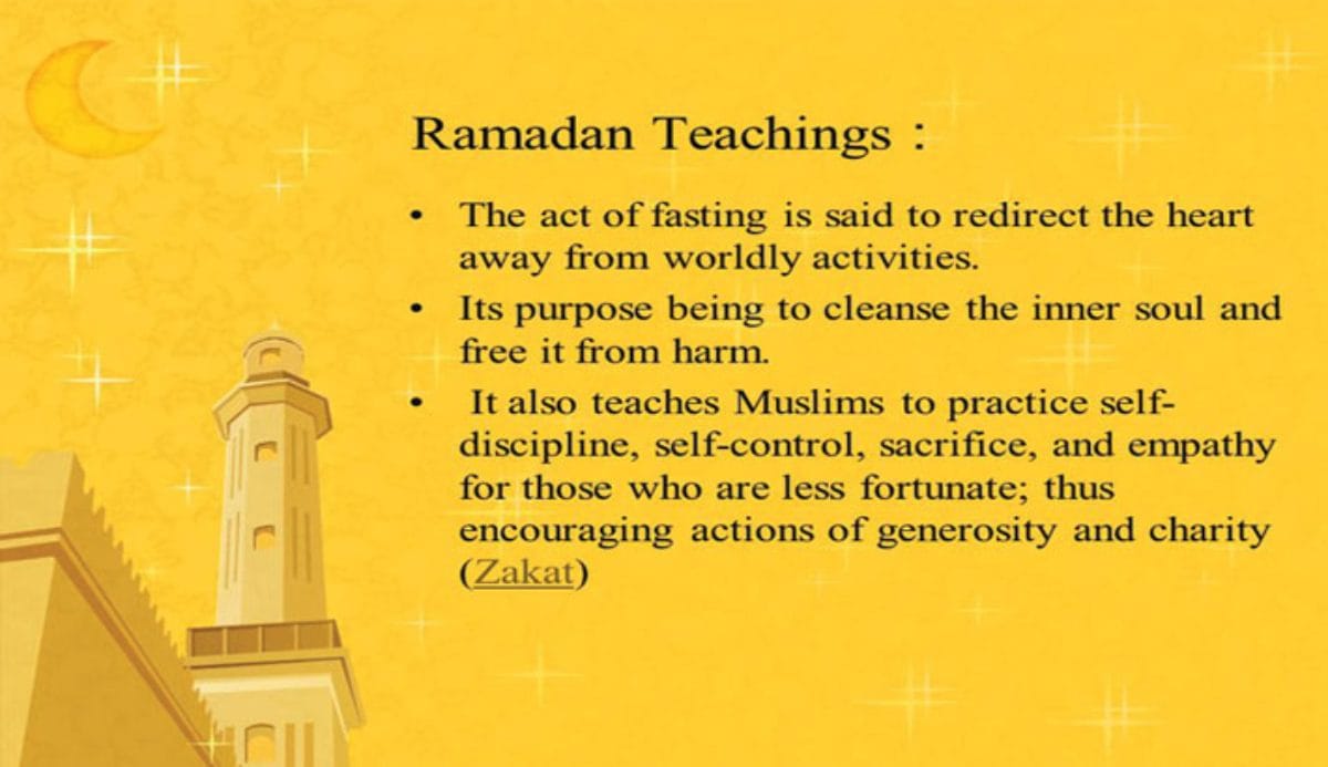 What is the purpose of ramadan 